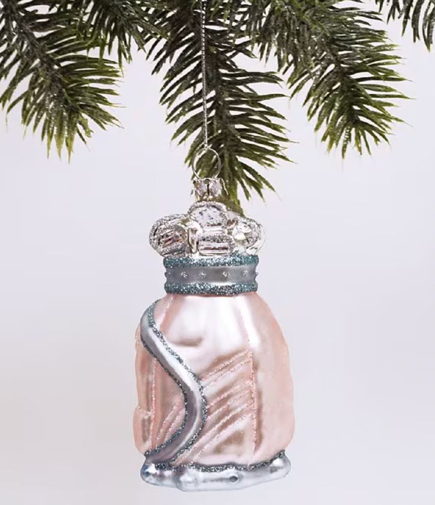 Golf Bag Glass Ornament Ornament 8 Oak Lane 