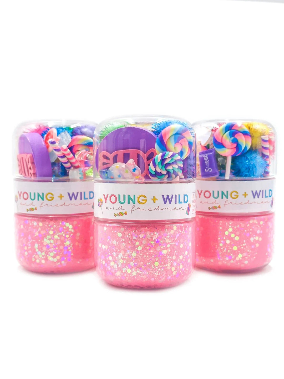 Grab & Go Dough Jar - Candy Toy Craft Kits Young Wild and Freidman 