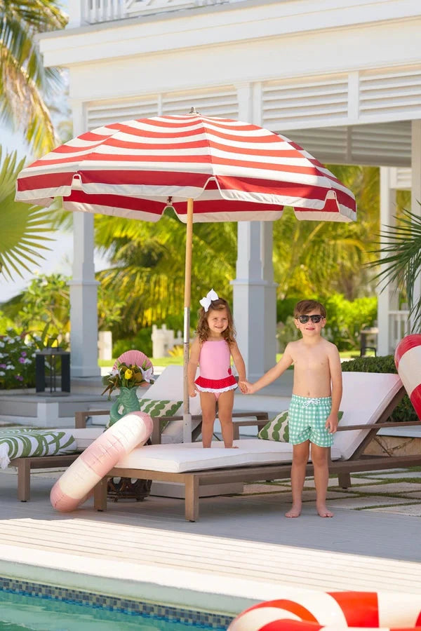 Grace Bay Bathing Suit - Strawberry Girl Bathing Suit Beaufort Bonnet 
