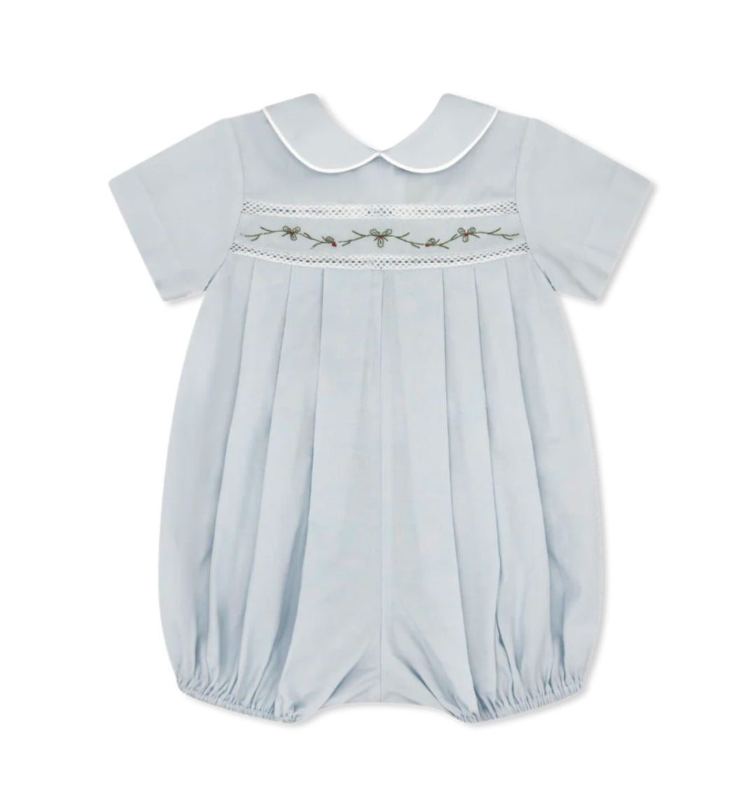 Graham Bubble - Boston Blue Batiste Holly Boy Bubble Lullaby Set 
