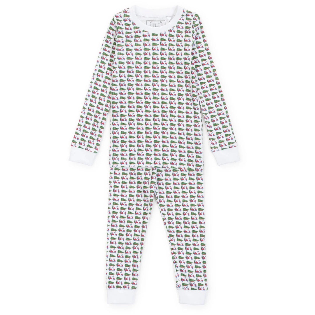 Grayson Pajama Pant Set - Christmas at the Club Boy Pajamas Lila & Hayes 