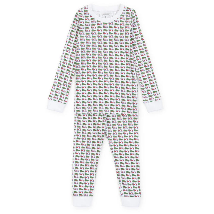 Grayson Pajama Pant Set - Christmas at the Club Boy Pajamas Lila & Hayes 
