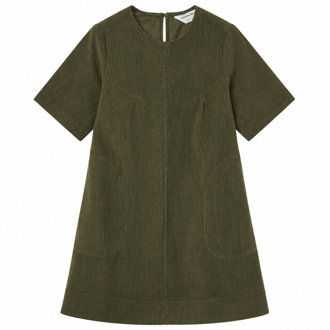 Green Corduroy Dress Womens Dress Compania Fantastica 