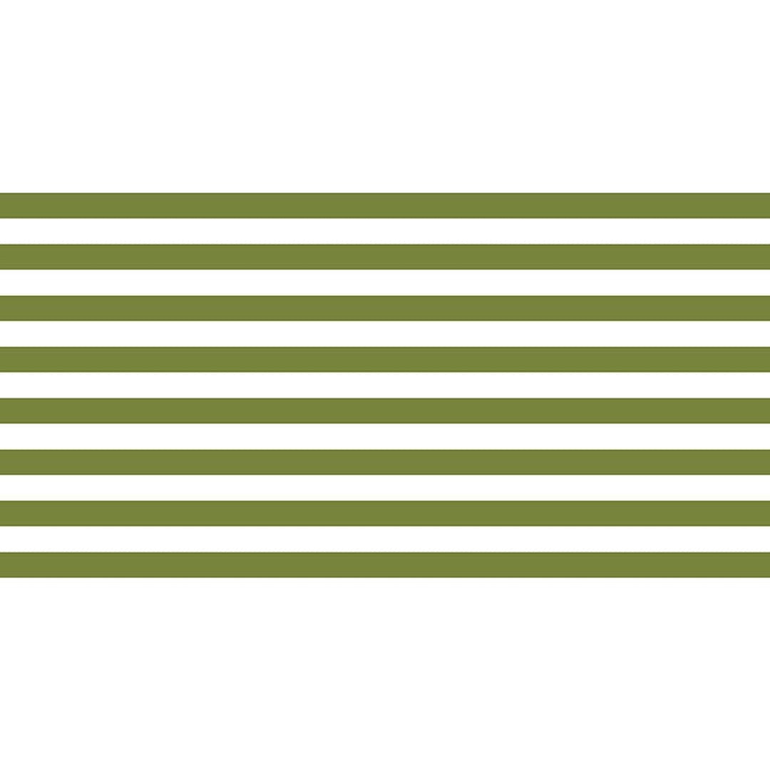 Green Stripe Table Runner Table Runner Slant 