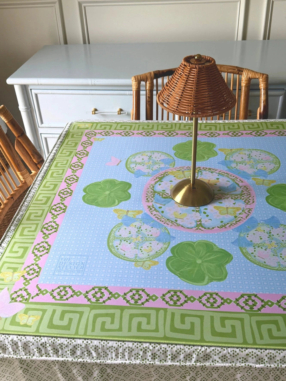 Greer Papillon Society Mahjong Mat Game The Design Atelier 
