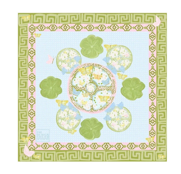 Greer Papillon Society Mahjong Mat Game The Design Atelier 
