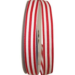 Grosgrain Stripes Ribbon Gift Ribbon Reliant Ribbon 5/8 Inch 