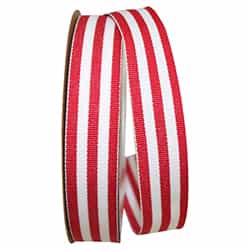 Grosgrain Stripes Ribbon Gift Ribbon Reliant Ribbon 7/8 Inch 