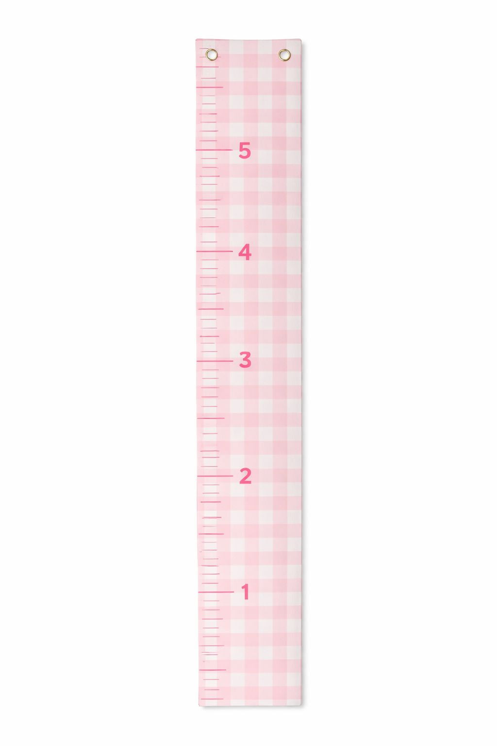 Grow Baby Grow Chart - Pink Gingham Baby Book Beaufort Bonnet 
