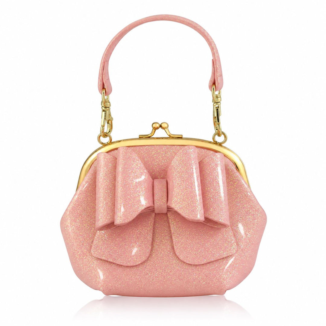 Hadley Petite Purse - Pink Sparkle Girl Purse Carrying Kind 
