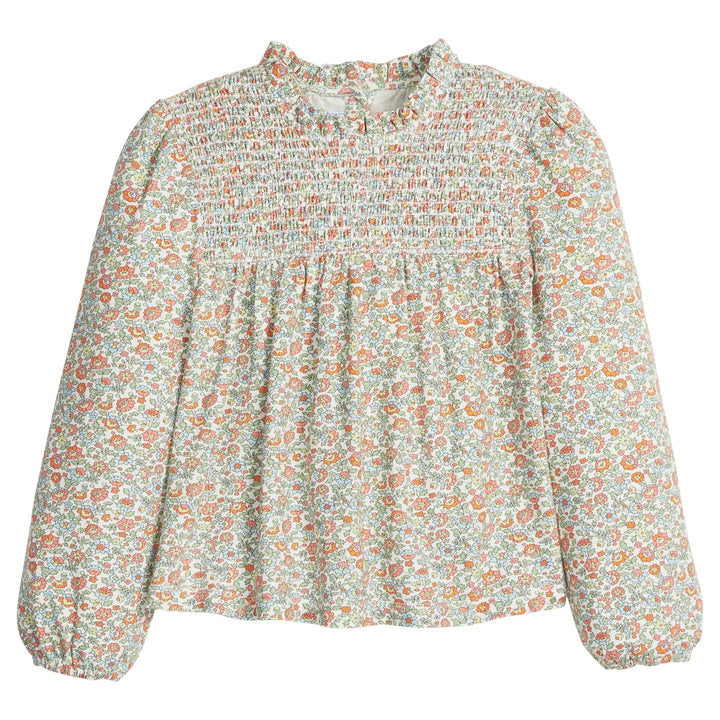 Hallie Top - James Floral Girl Shirt Little English 