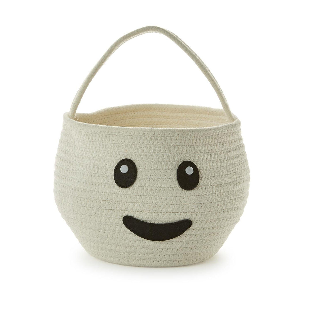Halloween Cotton Rope Basket Halloween Bag Two's Company 