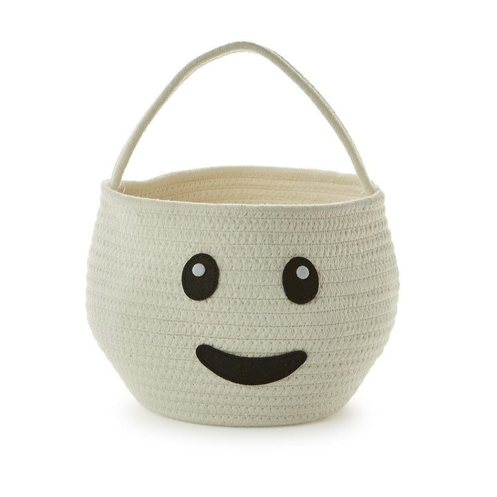 Halloween Cotton Rope Basket Halloween Bag Two's Company 