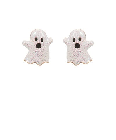 Halloween Ghost Enamel Earrings Womens Earrings Golden Stella 