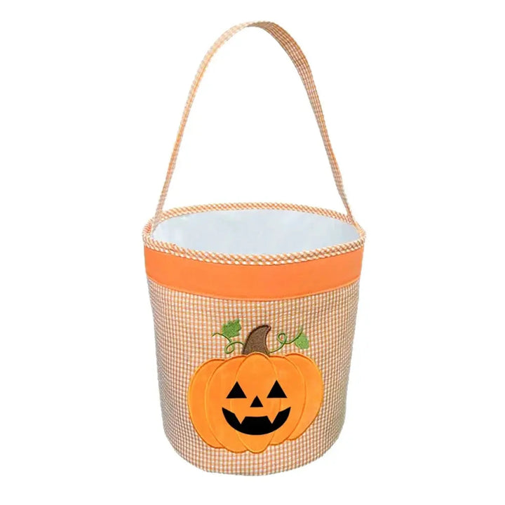 Halloween Pumpkin Tote Halloween Bag Bits & Bows 