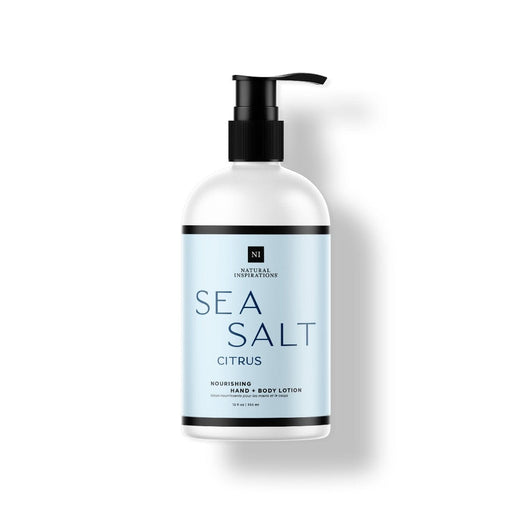 Hand and Body Lotion - Sea Salt Citrus Men's Skin Care Natural Inspirations 