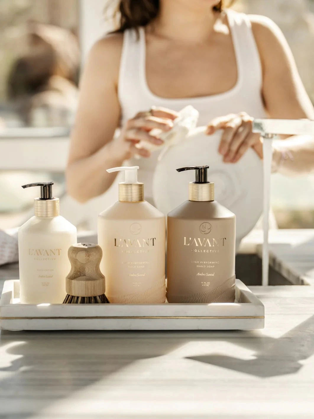 Hand Lotion - Ambre Santal Hand Lotion L'AVANT Collective 