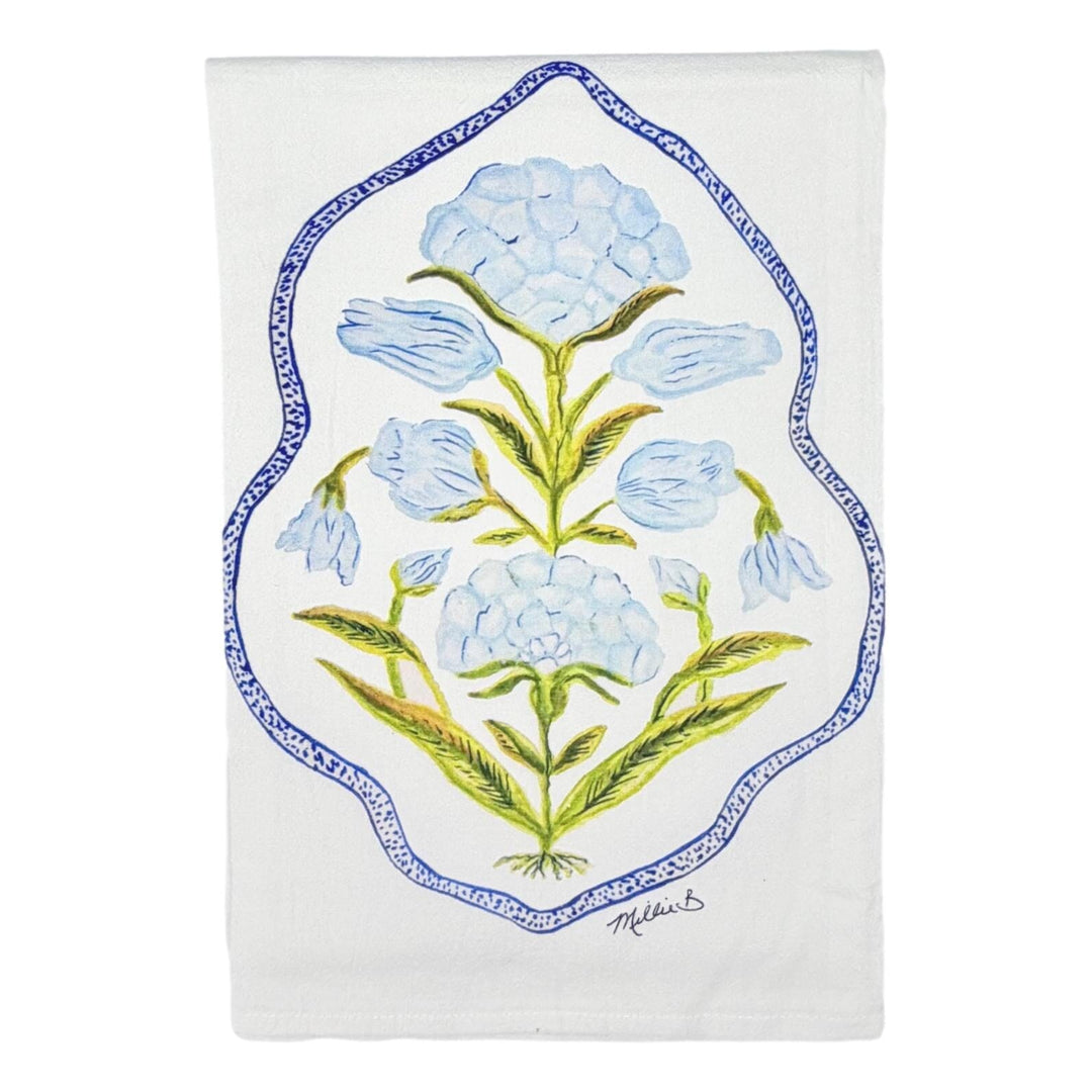 Hand Printed Kitchen Flour Sack Towels Kitchen Towel Low Country Linens Folly Poppy 