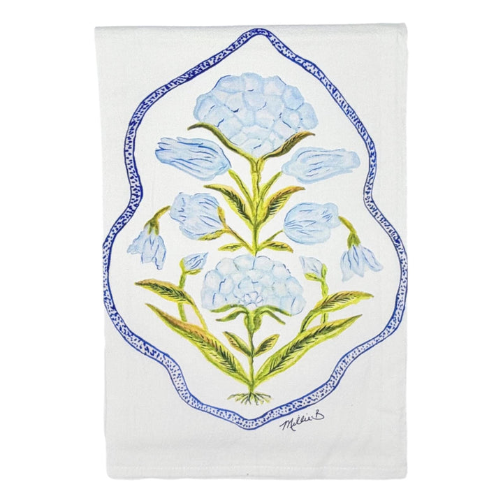 Hand Printed Kitchen Flour Sack Towels Kitchen Towel Low Country Linens Folly Poppy 