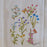 Hand Printed Kitchen Flour Sack Towels Kitchen Towel Low Country Linens Garden Party 