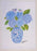 Hand Printed Kitchen Flour Sack Towels Kitchen Towel Low Country Linens Hummingbird Hydrangea 
