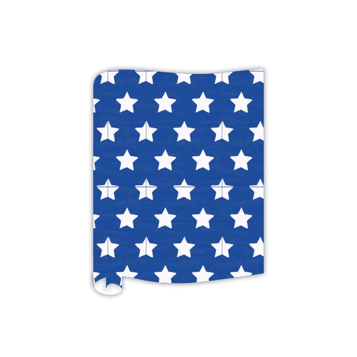Handpainted Patriotic Stars Table Runner Table Runner Rosanne Beck 
