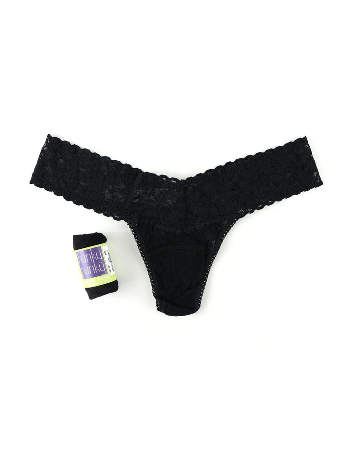 Hanky Panky Low Rise Thong Under Garment Hanky Panky Black 