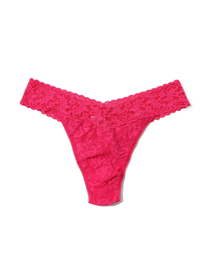 Hanky Panky Original Thong Under Garment Hanky Panky Morning Glory Pink 