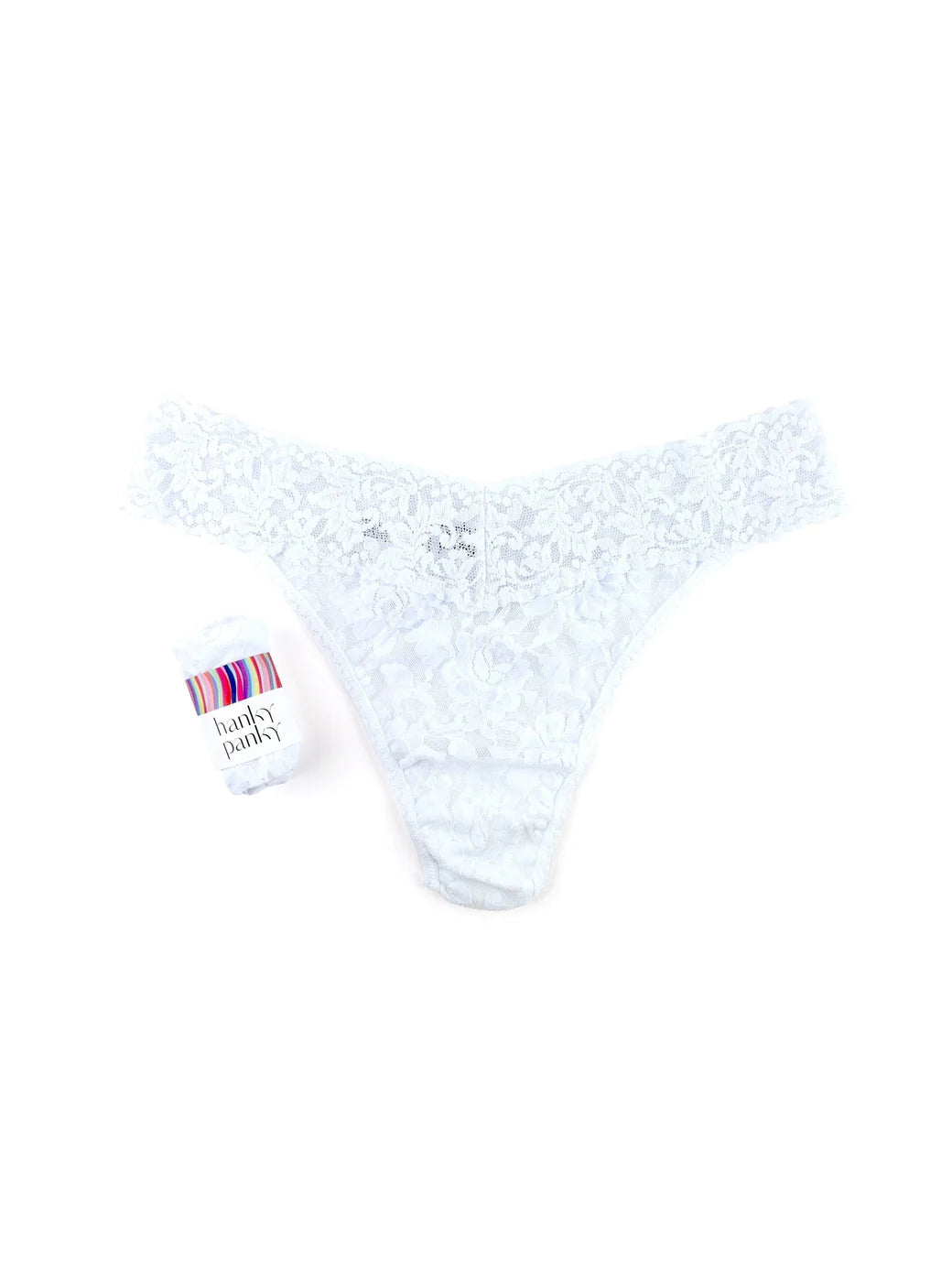 Hanky Panky Original Thong Under Garment Hanky Panky White 
