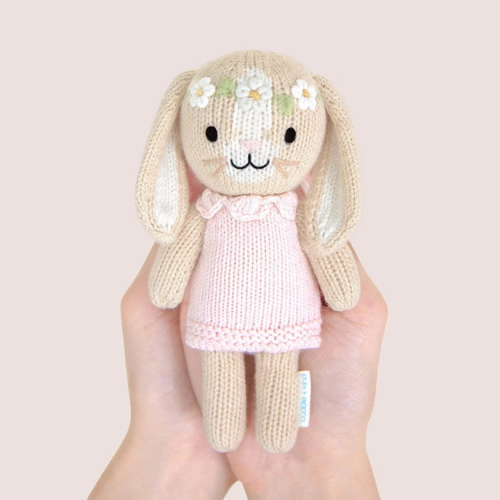 Hannah The Bunny - Tiny in Box Plush Toy Cuddle + Kind 