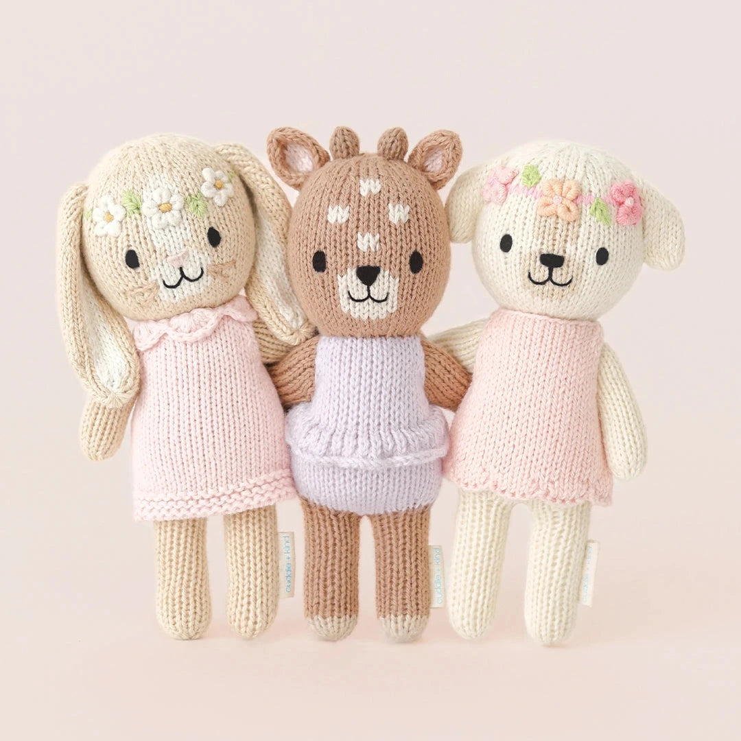 Hannah The Bunny - Tiny in Box Plush Toy Cuddle + Kind 