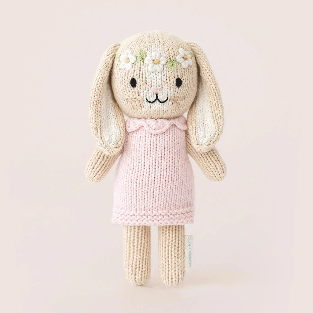 Hannah The Bunny - Tiny in Box Plush Toy Cuddle + Kind 