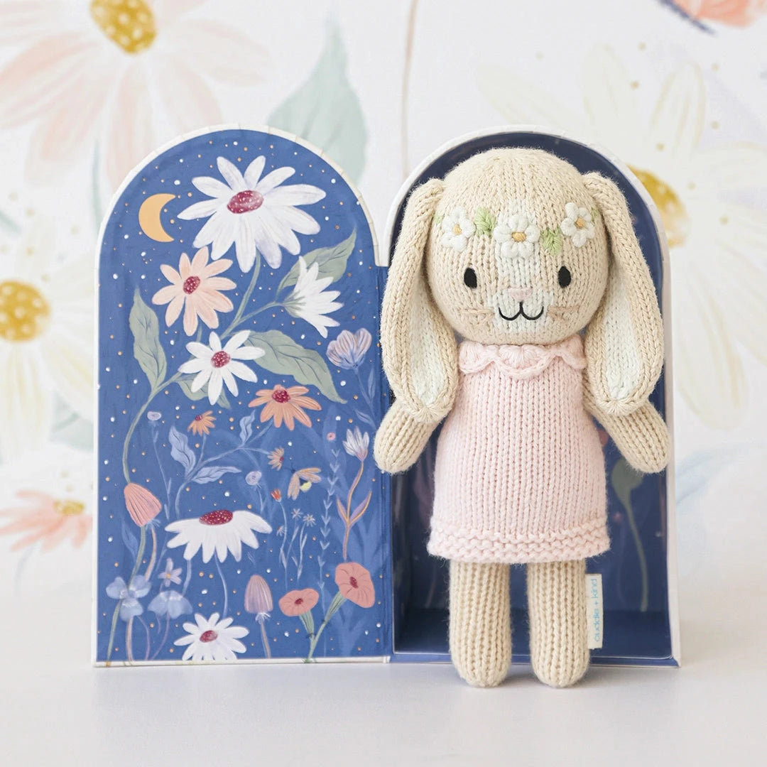 Hannah The Bunny - Tiny in Box Plush Toy Cuddle + Kind 