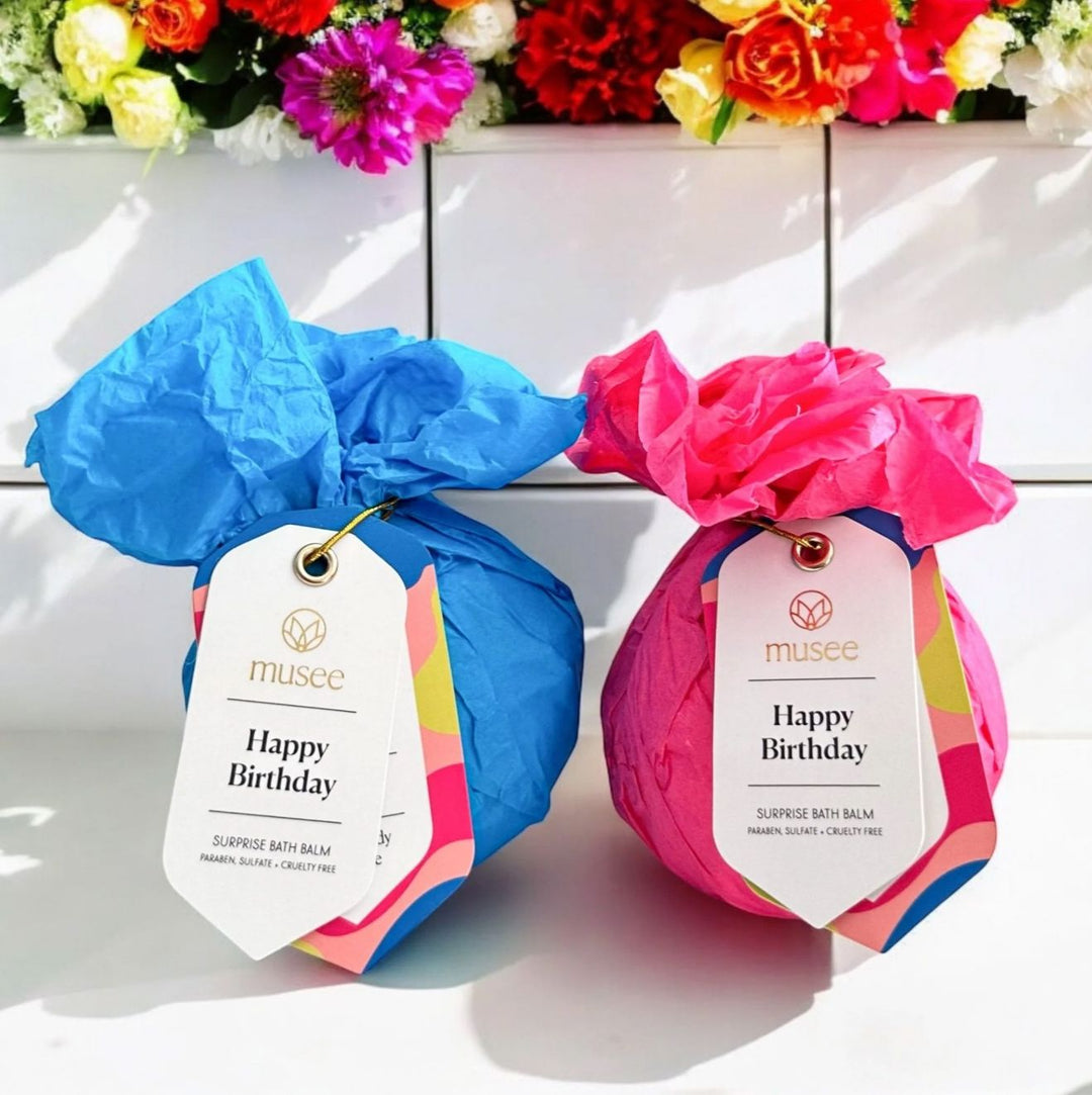 Happy Birthday Bath Balm Bath Bomb Musee 