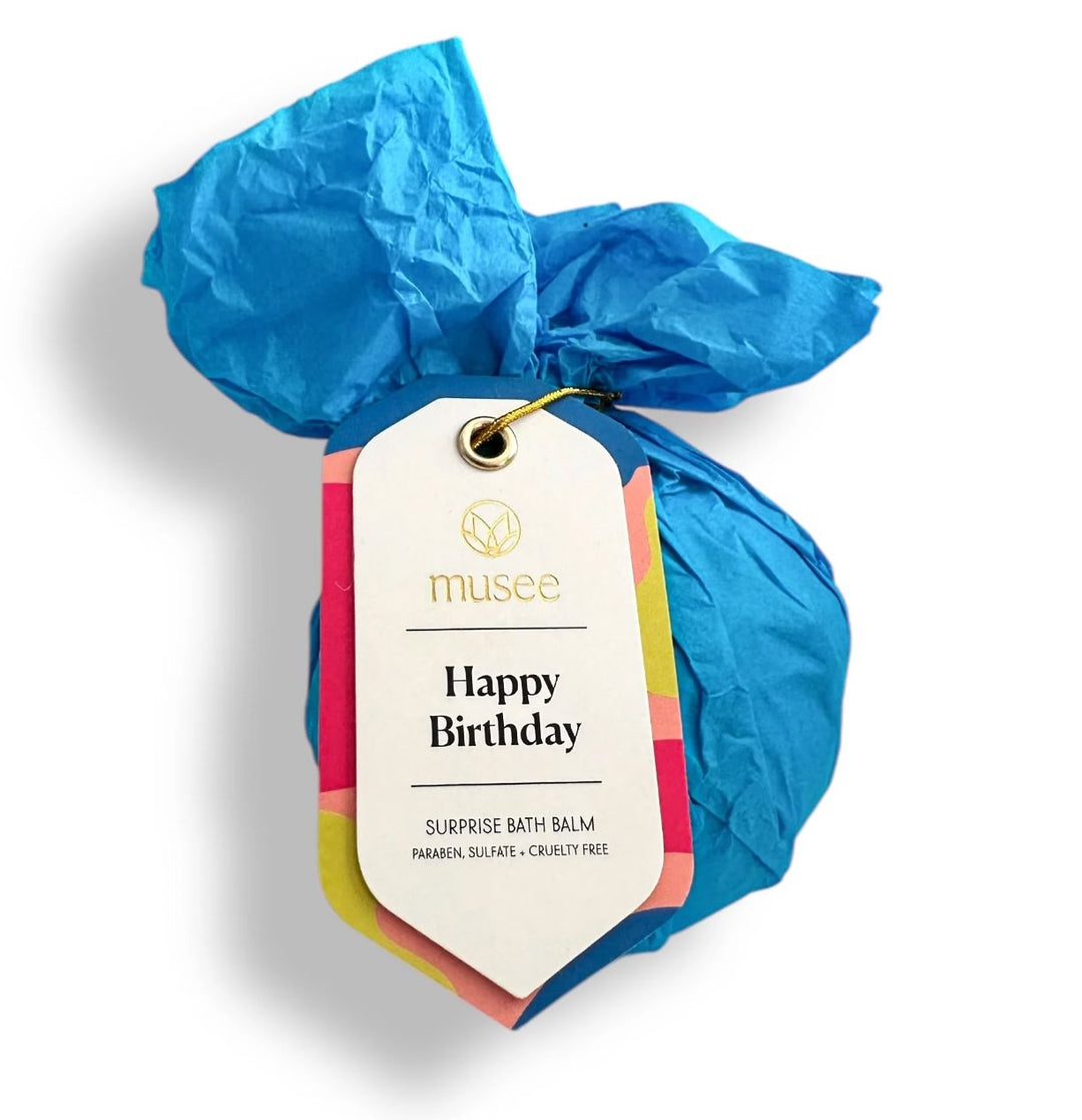 Happy Birthday Bath Balm Bath Bomb Musee 
