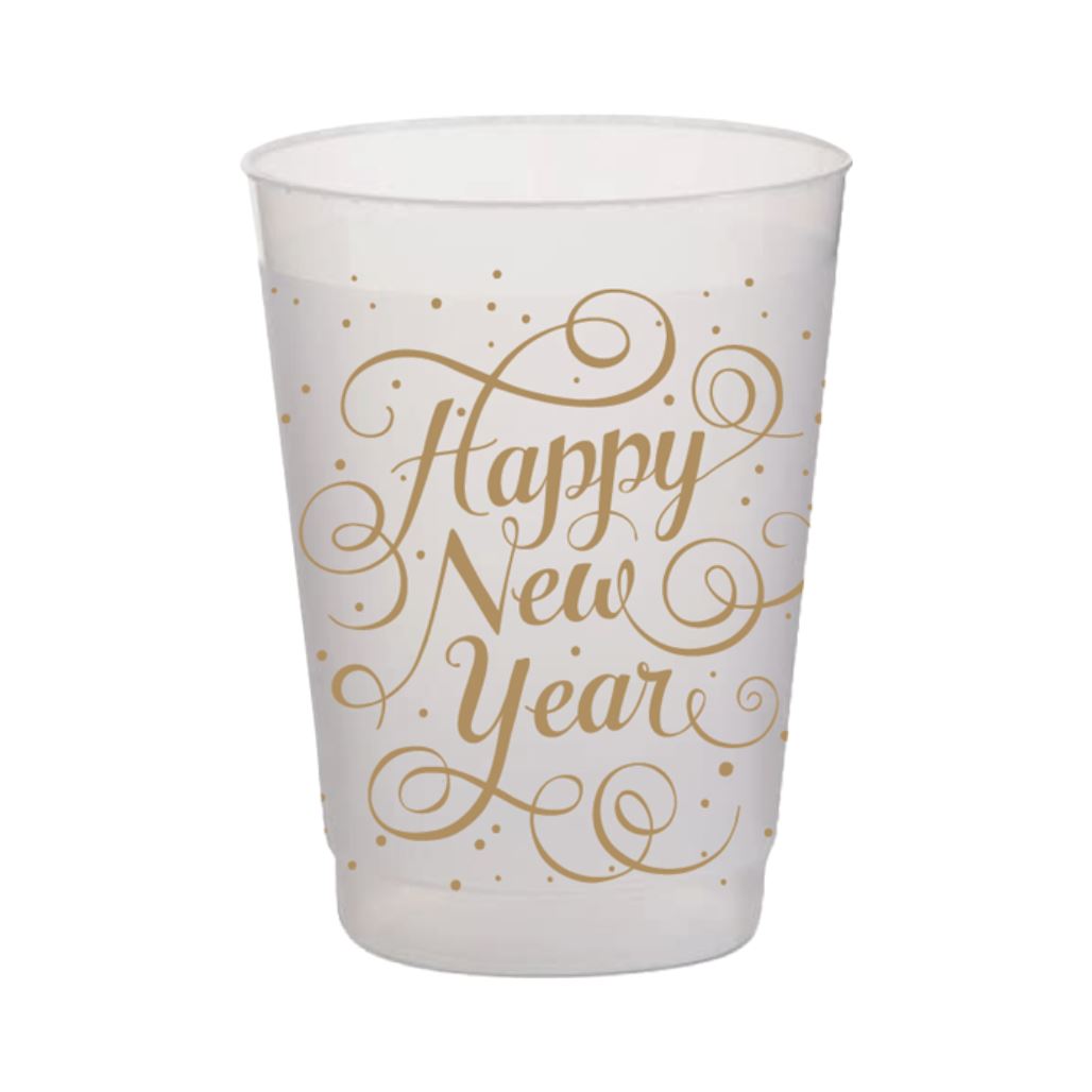 Happy New Year Shatterproof Cups Drinkware Rosanne Beck 