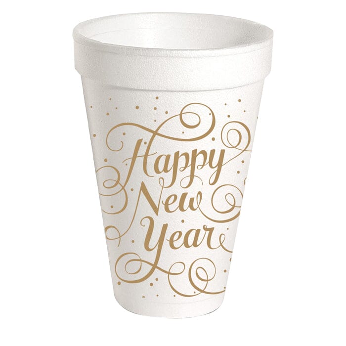 Happy New Year Styrofoam Cups Styrofoam Cups Rosanne Beck 