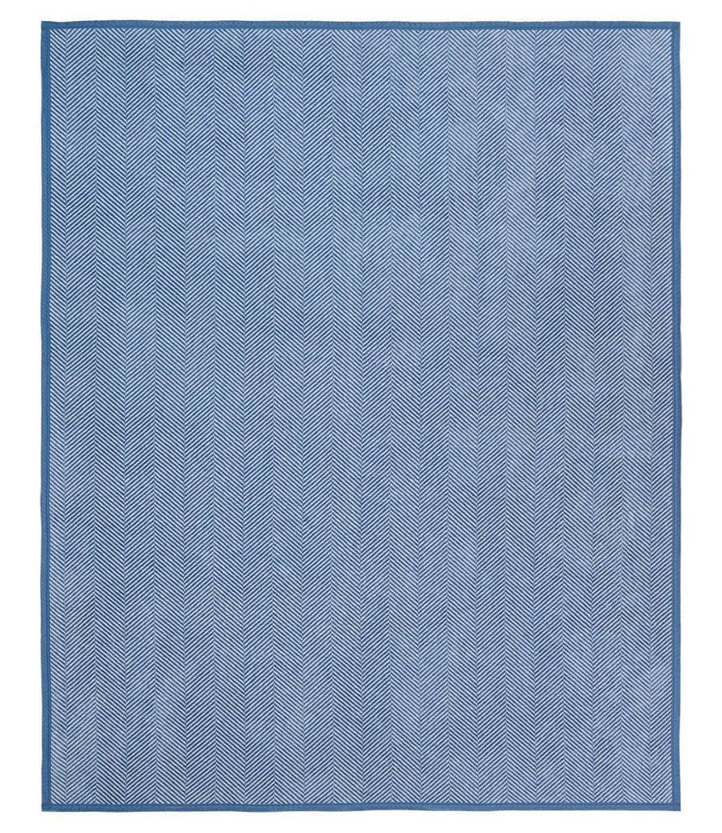 Harborview Herringbone Cornflower Blanket: Original Blanket ChappyWrap 