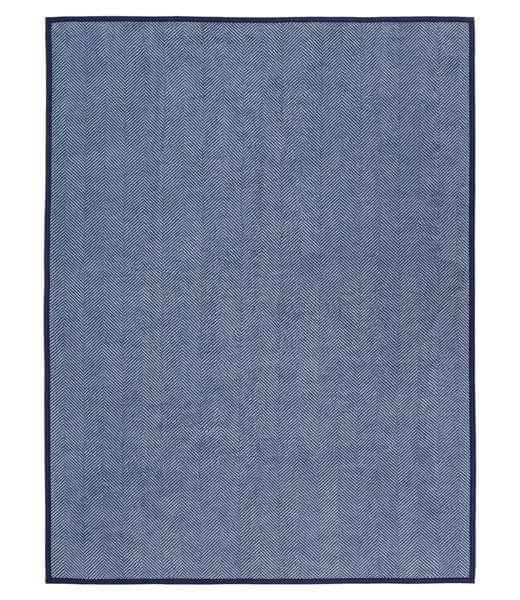 Harborview Herringbone Navy Blanket: Original Blanket ChappyWrap 