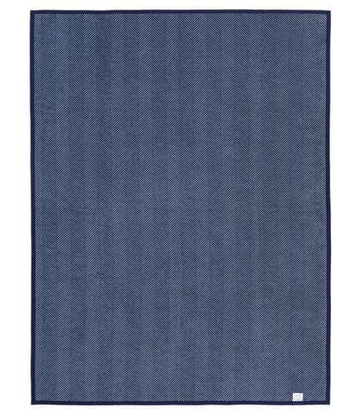 Harborview Herringbone Navy Blanket: Original Blanket ChappyWrap 