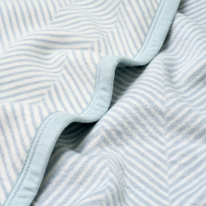 Harborview Herringbone Sky Blanket Blanket ChappyWrap 