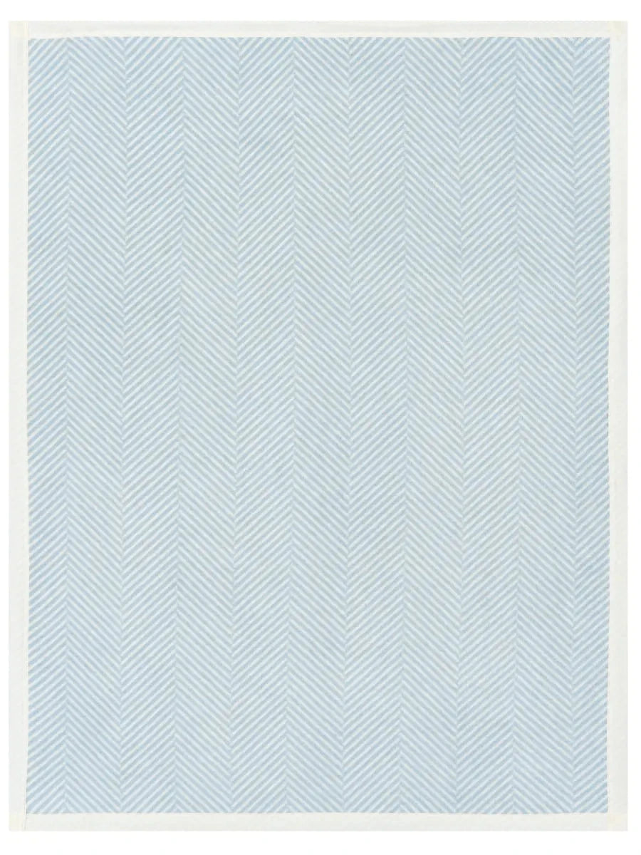 Harborview Herringbone Sky Mini Blanket Baby Blanket ChappyWrap 