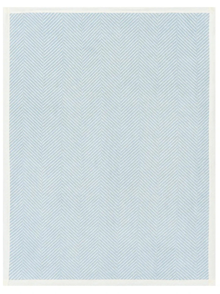 Harborview Herringbone Sky Mini Blanket Baby Blanket ChappyWrap 