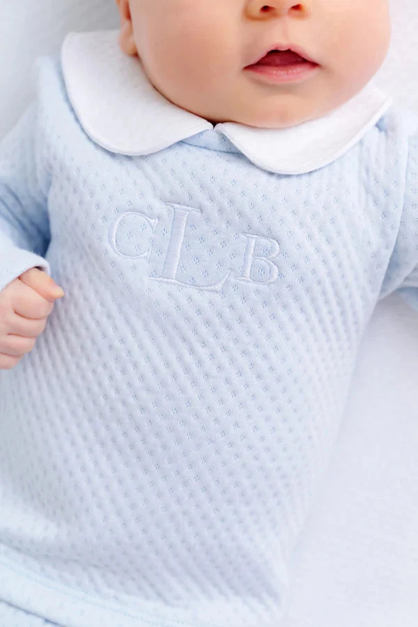 Hart's Hold Me Jacquard Set - Buckhead Blue Boy Set Beaufort Bonnet 