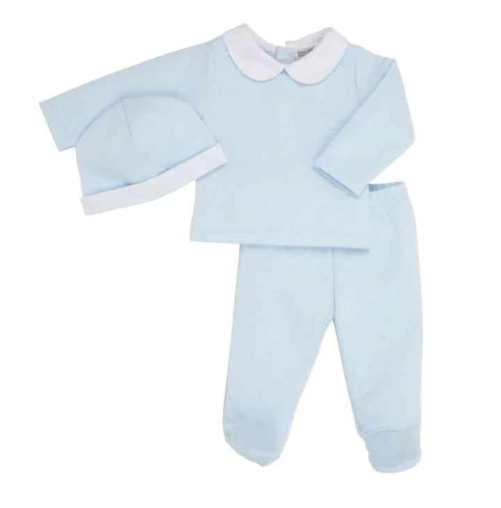 Hart's Hold Me Jacquard Set - Buckhead Blue Boy Set Beaufort Bonnet 