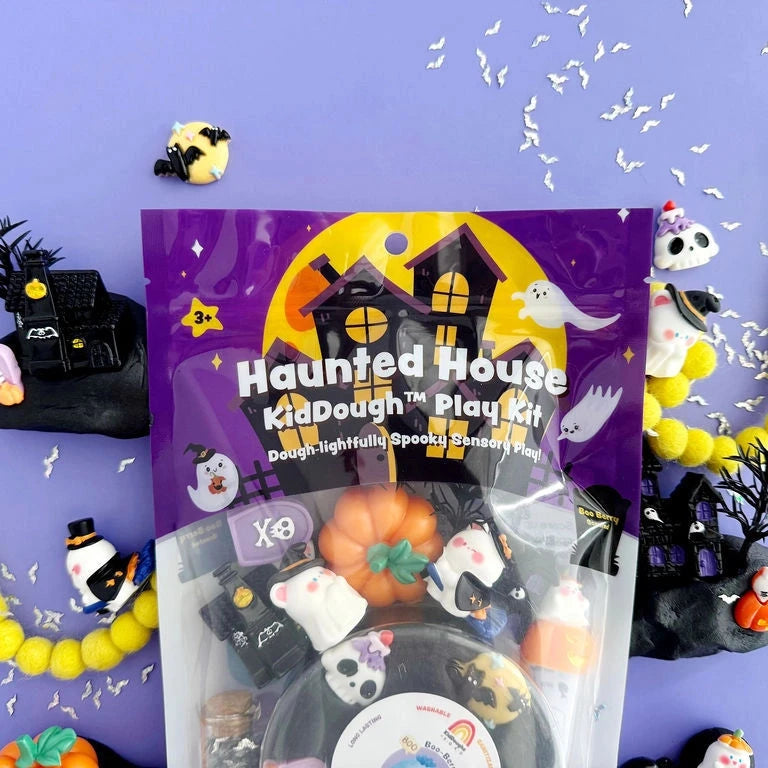 Haunted House Kiddough Play Kit Toy Craft Kits Earth Grown KidDoughs 