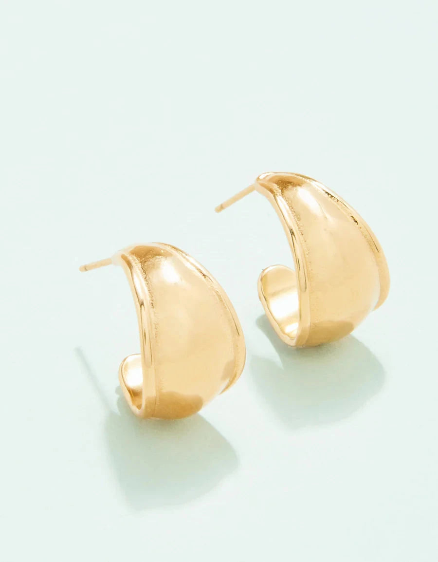 Hawser Hoop Earrings - Gold Womens Earrings Spartina 