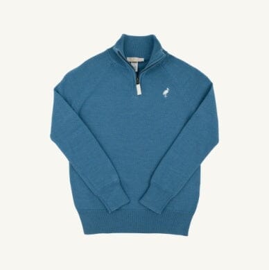 Hayden Half Zip Sweater - Barnsley Blue Boy Sweater Beaufort Bonnet 