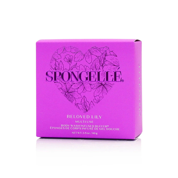 Heart Buffer - Beloved Lily Bath Soap Spongelle 