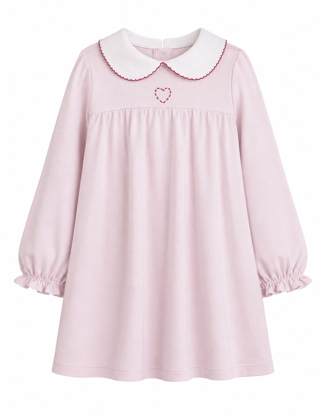 Heart Yoke Dress Girl Dress Proper Peony 